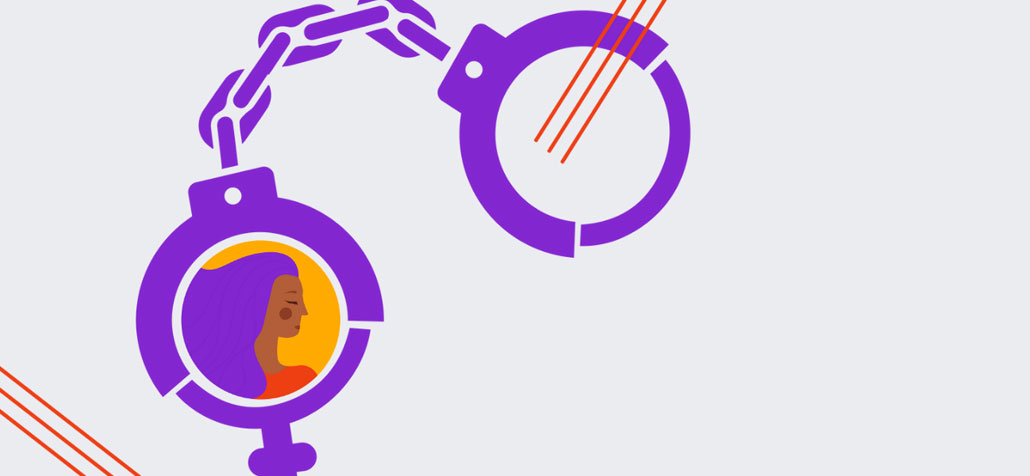 Ilustración de unas esposas de prisión