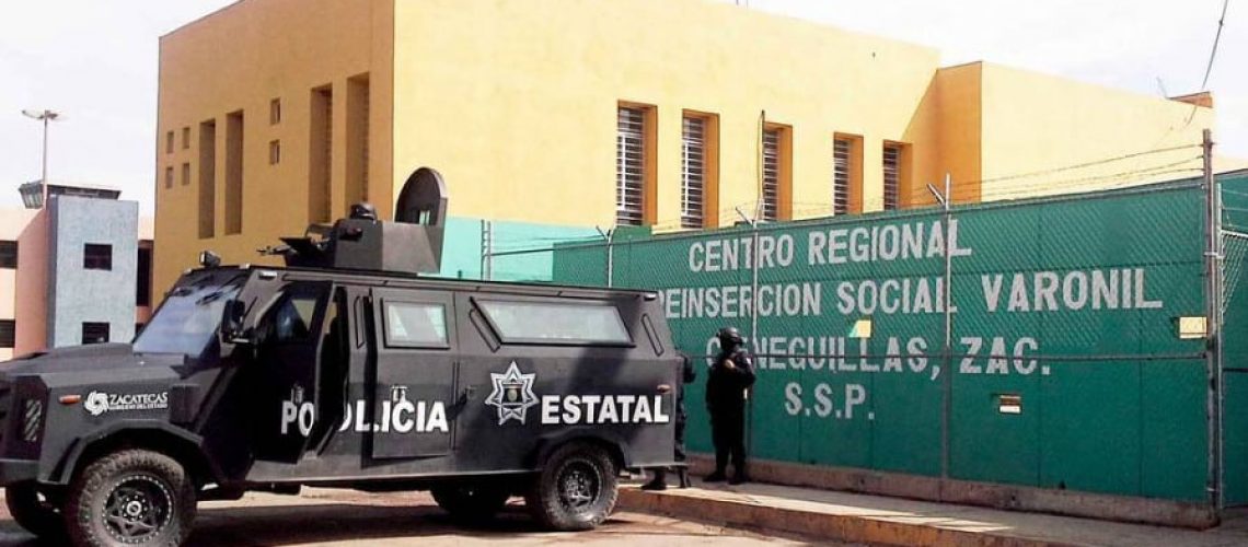 Exterior del penal de cieneguillas zacatecas
